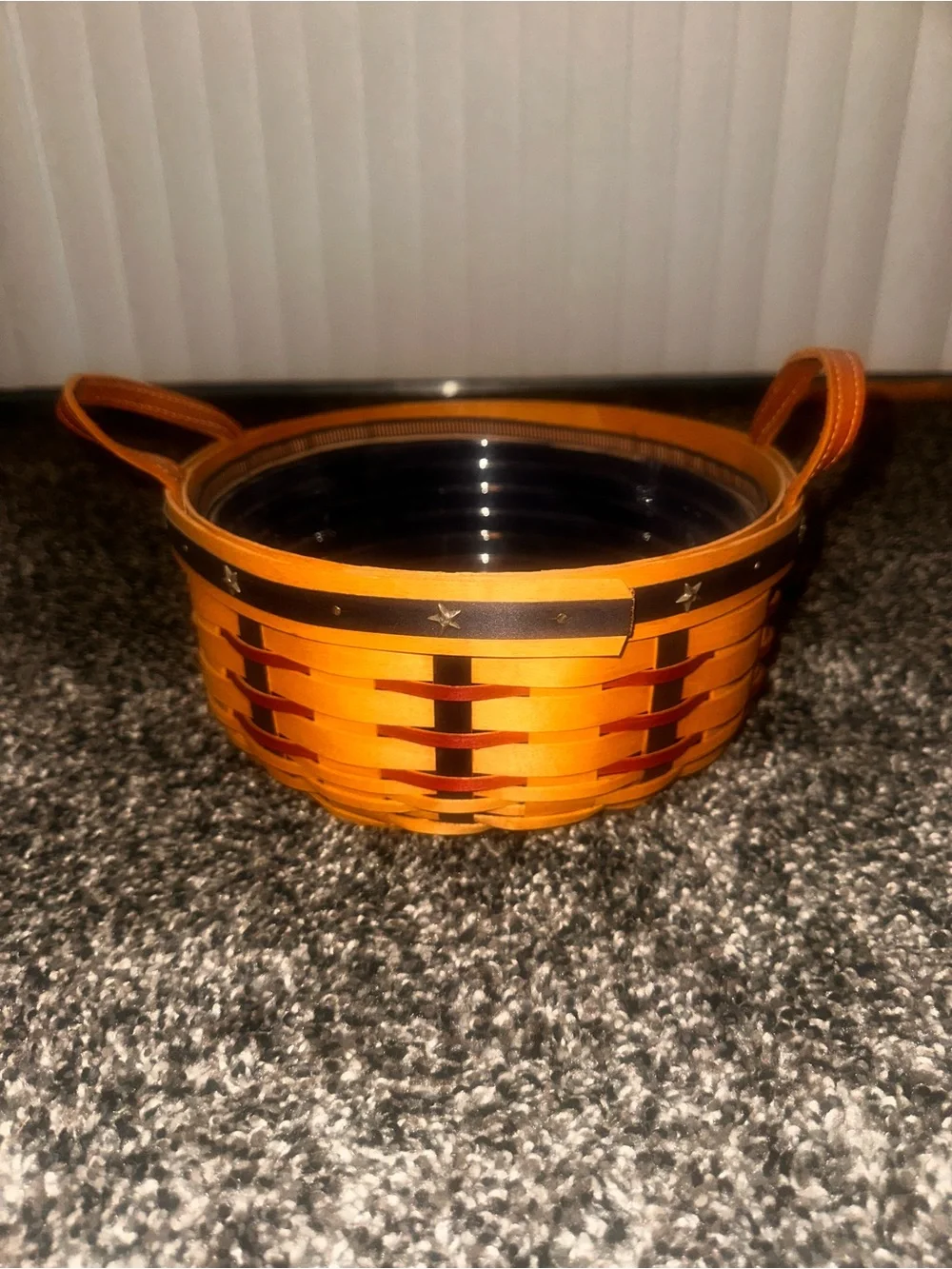 Longaberger Circular Proudly American Basket